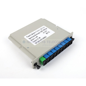 Cassette Type PLC Splitter 1x4 1x8 1x16 SC/UPC SC/APC Insert Type Plug-in LGX Splitter Module Fiber Optique PLC Splitter Box 1:8 - Product Image 3