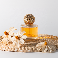 Flacon de parfum en verre cosmétique de luxe transparent personnalisé avec logo, 30 ml, 50 ml, 100 ml, pour femme, avec bouchon en alliage de zinc