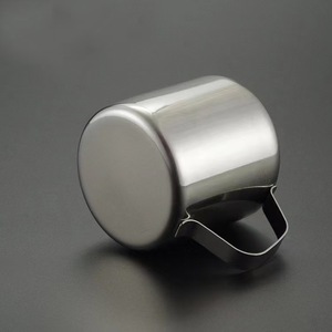 Pichet à lait pour barista en acier inoxydable 304, plusieurs tailles 0,7/1 mm, pour latte art, mousseur à lait, chauffe-tasse, pot à bouillir, pichet à lait pour café - Product Image 6
