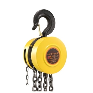Polipasto de cadena manual de polea de bloque de 6 toneladas con compartimento circular clásico - Product Image 2