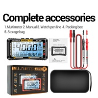 Multimètre intelligent IParts Aneng 613 avec mesure en temps réel et fonction de coupure d'alimentation, testeur AC/DC, ampèremètre, voltmètre, multimètre numérique, outils pour téléphone