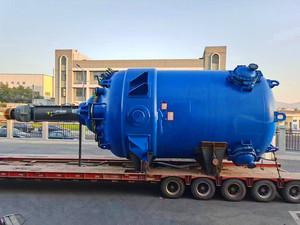 自動二層ジャケテッドガラスリアクター50L/100L/200L/1000L/2000L容量ポンプPLC化学反応反応ケトル - Product Image 3