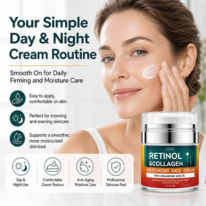 OEM corea Anti invecchiamento rapido antirughe riparazione crema viso Anti-invecchiamento quotidiano retinolo viso crema antietà con retinolo acido ialuronico - Product Image 3