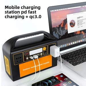 300W Portable Lithium Ion Power Station Mobile <b>Solar</b> <b>Generator</b> Emergency Backup Supply 300 Pure Sine Wave Portable Power Supply - Product Image 3