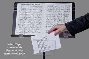 Clips de vent modernes en acrylique écologiques pour <span class=keywords><strong>pupitre</strong></span> de musique - Product Image 5