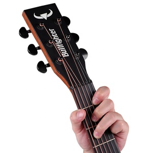 Guitare acoustique Bullfighter D1A 6 cordes, table en épicéa massif, finition brillante, prix de gros, à vendre - Product Image 3