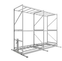 Système de support vertical de culture hydroponique à plusieurs niveaux pour l'agriculture en intérieur