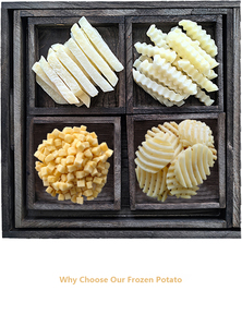 Bâtonnets de pommes de terre surgelés Pommes de terre surgelées Première qualité Pommes de terre de première qualité Fournies de Chine au meilleur prix - Product Image 4