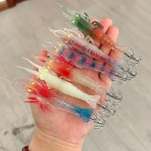 9.5g 10cm PVC nhựa mực móc jigs biển bạch tuộc mực thu hút mềm tôm mực đồ gá lắp - Product Image 4