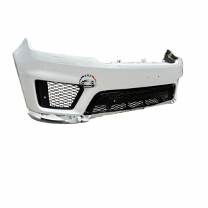 Conjunto <span class=keywords><strong>de</strong></span> Parachoques Delantero Estilo SVR para <span class=keywords><strong>Range</strong></span> <span class=keywords><strong>Rover</strong></span> <span class=keywords><strong>Sport</strong></span> L494 2018-<span class=keywords><strong>2022</strong></span>, Kit Completo con Rejillas - Product Image 3