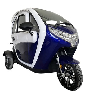 Nuevo Triciclo Eléctrico Solar de Tres Ruedas con Cabina para Adultos - Product Image 3