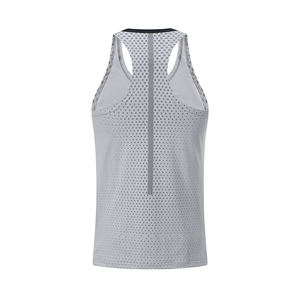 Chaleco de entrenamiento físico para hombre, camiseta deportiva transpirable de secado rápido para correr maratón, carreras de velocidad, pista y campo de larga distancia - Product Image 5
