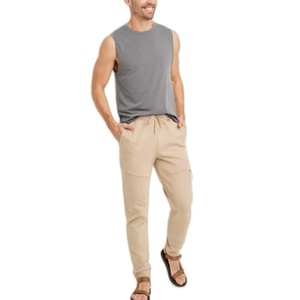 <b>Men's</b> Slim Fit Fitness <b>Singlets</b> Knitted Embroidery Breathable 100% Cotton Quick Dry Eco-Friendly Gym Tank Top Summer Outdoor - Product Image 6