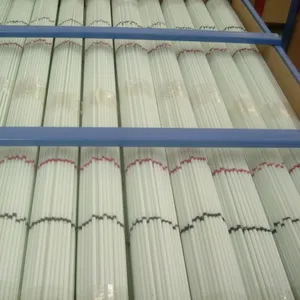 FRP Fiberglass Rod 2Mm 3Mm 4Mm 6Mm 8Mm Kaca Serat Padat Tiang Peran Tongkat Post Bar dari Cina ROCKPRO Pabrik