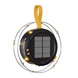Lámpara Solar para Camping, Luces Solares de Cadena, Alarma de Emergencia, Lámpara Solar para Tienda de Campaña con Sensor de Movimiento - Product Image 4