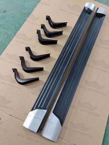 บันไดข้างรถยนต์อลูมิเนียมอัลลอยสีดำคุณภาพดี ขายส่ง สำหรับรถยนต์ <span class=keywords><strong>4</strong></span> <span class=keywords><strong>ประตู</strong></span> รุ่น <span class=keywords><strong>Triton</strong></span> L200 ปี 2019 - Product Image 3