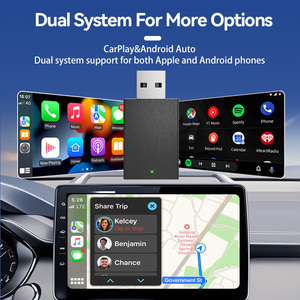 スマートボックス用ユニバーサルCarPlay Android自動ワイヤレスコネクタ簡単なプラグアンドプレイカーポータブルワイヤレスCarPlay