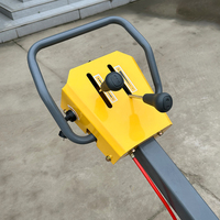 Rouleau compresseur vibrant à double tambour personnalisable avec une puissance de 6,6 kW pour la construction routière
