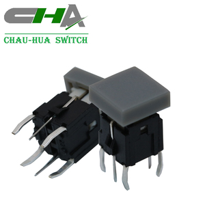 CHA Đèn Công Tắc Xúc Giác Chiếu Sáng Dòng C601B Công Tắc Xúc Giác Led Công Tắc Xúc Giác 6X6Mm Có Nắp Màu Xám - Product Image 4