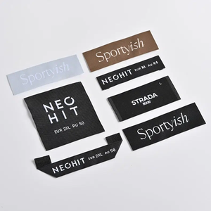 <span class=keywords><strong>Etichette</strong></span> Tessute in Raso Personalizzate <span class=keywords><strong>con</strong></span> <span class=keywords><strong>Logo</strong></span>, <span class=keywords><strong>Etichette</strong></span> per Collo di Abbigliamento, <span class=keywords><strong>Etichette</strong></span> in Tessuto Morbido <span class=keywords><strong>con</strong></span> Opzioni di Piegatura, Produzione in Serie - Product Image 6