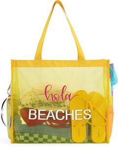 ถุงผ้าไนลอนขนาดใหญ่เป็นมิตรกับสิ่งแวดล้อมพร้อมโลโก้ที่กำหนดเองสำหรับตลาดร้านขายของชำช้อปปิ้งชายหาดใช้กลางแจ้ง - Product Image 4