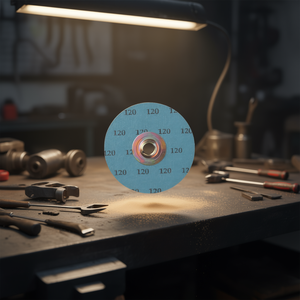 Disco Abrasivo de Corindón Ttake, Grano 120, con Acoplamiento Rápido Hembra AB1090 - Product Image 3