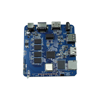 Boîtier TV H96 personnalisé W2 Amlogic S905, carte PCBA Android, assemblage OEM, conception de carte de circuit imprimé