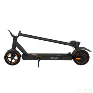 Factory 36V 10.4Ah 350W Sine Wave 25kmh 8 Inch Honeycomb Solid Tire Foldable Rear Suspension Kukirin S1 Motorized <b>Scooter</b> S1Max - Product Image 3