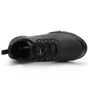 Zapato de Seguridad para Hombre JIANKUN, Cómodo y Transpirable, con Cordones Giratorios, Antiaplastamiento, Antipinchazos, Aislamiento de 10KV - Product Image 5