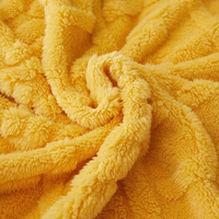 Couverture de velours de touffes de lit en flanelle Manta de luxe à la mode Vente en gros de couverture polaire multicolores de créateur Frazada