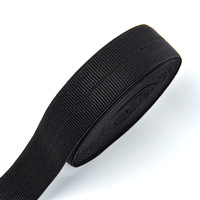 Fourniture directe d'usine couleur personnalisée replier la sangle élastique en nylon de 20mm pour les sous-vêtements
