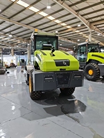 Compacteur à tambour unique de 8 tonnes, moteur diesel avec cabine climatisée