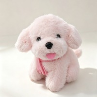 Porte-clés en peluche chien Teddy Kawaii Songshan, petite poupée machine, jouet en peluche doux, cadeau pour enfants