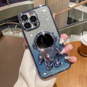 Funda Protectora Antigolpes con Soporte y Brillo Electrochapado para <span class=keywords><strong>iPhone</strong></span> 17 Air, 16, 15, 14 Plus, 13, 12, <span class=keywords><strong>11</strong></span> <span class=keywords><strong>Pro</strong></span> <span class=keywords><strong>Max</strong></span> - ¡Novedad 2026 de Gran Venta! - Product Image 5