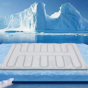 LovitWear Solides Design Sommer Umweltfreundliches Polyester Haustier-Kühlpad Atmungsaktives Kühles Hundeschlafkissen Hitzschlag-Prävention für Haustiere - Product Image 3