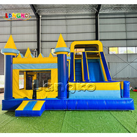 Château gonflable de qualité commerciale, très populaire, équipement de location pour fêtes d'enfants, Hupfburg avec souffleur d'air