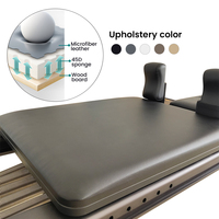 Reformer Pilates Professionnel ONEMAX, structure en alliage d'aluminium, ressorts allemands haute performance, durable pour studio