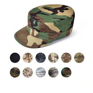 หมวกเบสบอลสำหรับผู้ชายหมวกฮิปฮอปทรงแบนหมวกปักโลโก้ตามสั่งหมวกลายพรางสำหรับฤดูร้อน - Product Image 6