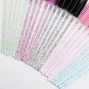 50Pcs Custom Disposable Eyelash Brushes Portable <b>Lash</b> <b>Extension</b> Makeup Tool - Product Image 3
