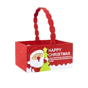 <span class=keywords><strong>Navidad</strong></span> regalo caja <span class=keywords><strong>de</strong></span> embalaje <span class=keywords><strong>de</strong></span> papel <span class=keywords><strong>de</strong></span> la <span class=keywords><strong>cesta</strong></span> con mango - Product Image 2