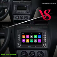 Autoradio Android GPS Navigation Lecteur Multimédia pour Volkswagen VW PASSAT B6 B7 CC Skoda Jetta POLO GOLF 5 6 7 pouces