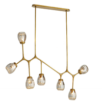 Canada Art Creative Bulle Boule de Verre Clair Plafonnier Moderne Contemporain Lustre Suspendu Vintage Lampe Américaine