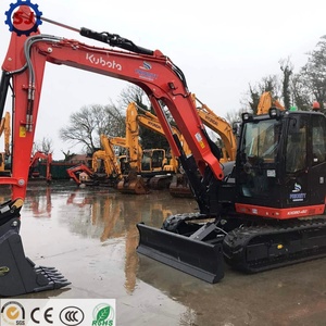 Original Kubota KX080-4 Used <b>Excavator</b> Hydraulic Construction <b>Machinery</b> 8000Kg Good Condition For Sale KX080-5 KX040-4 U35-4 - Product Image 2