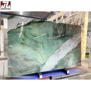 Vente en gros d'usine, dalle de marbre naturel, carreaux d'onyx vert, mur de <span class=keywords><strong>télévision</strong></span>, table basse, table à manger, comptoirs de cuisine, sol, usage décoratif - Product Image 3