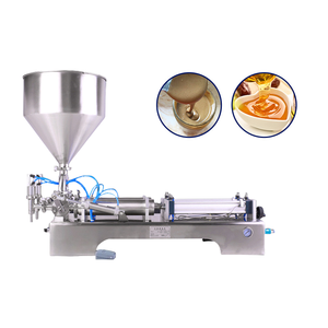 Horizontal Bean Sauce Jam Paste Tomato Honey Peanut Butter Tube Bottle Filler Pneumatic <b>Filling</b> <b>Machines</b> - Product Image 2