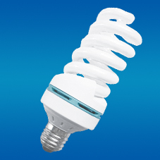 Ampoule spirale à lumière blanche, économiseur d'énergie électronique, CFL, culot E27 - Product Image 3