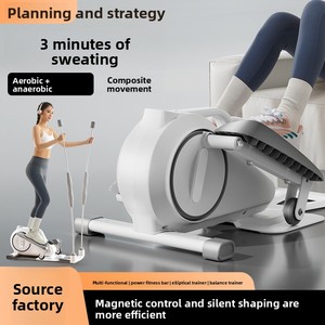Mini <span class=keywords><strong>Elliptique</strong></span> d'Intérieur Modèle 6625 avec Résistance à Contrôle Magnétique et Roue Avant Motrice, Non Pliable - Product Image 5