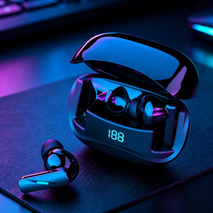 Audífonos Inalámbricos Mate 60 PK con Cancelación de Ruido para Juegos, Audífonos SE ANC TWS <span class=keywords><strong>A40PRO</strong></span> con Estuche de Carga - Product Image 1