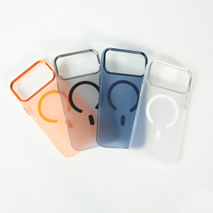 Kẹo Màu Điện Thoại Di Động Trường Hợp Đối Với <span class=keywords><strong>iPhone</strong></span> 16 Pro Max PC Mờ Matte Trường Hợp Điện Thoại Sang Trọng Cho <span class=keywords><strong>Iphone</strong></span> 17 Cho Samsung S24 Siêu - Product Image 1