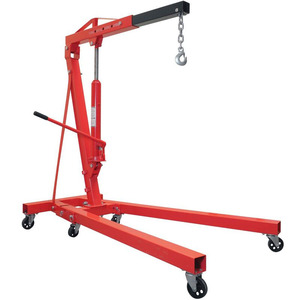 Grue de levage de moteur hydraulique pliable de 1 tonne, grue de chantier robuste pour la réparation automobile, garage, atelier - Product Image 5